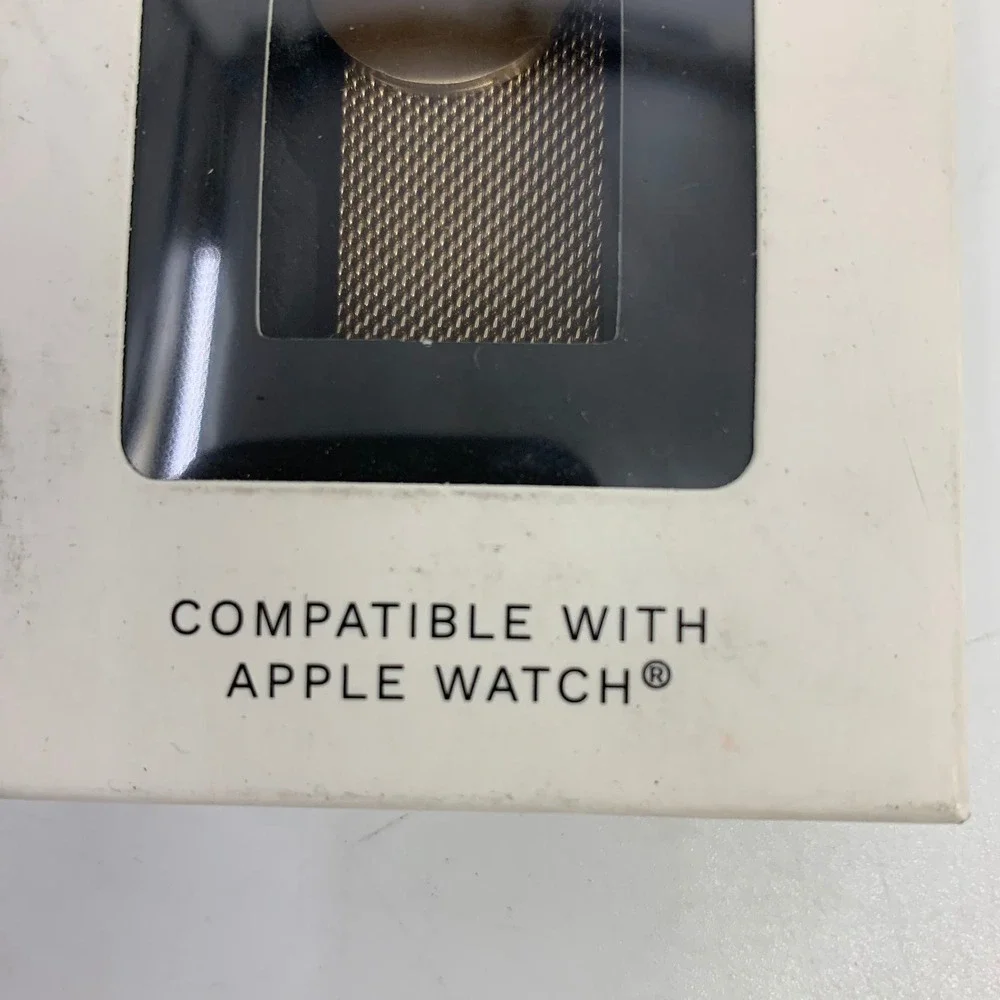 Posh Tech Apple Watch Band Infinity Metal Mesh Strap Fits All‎ Sizes Gold